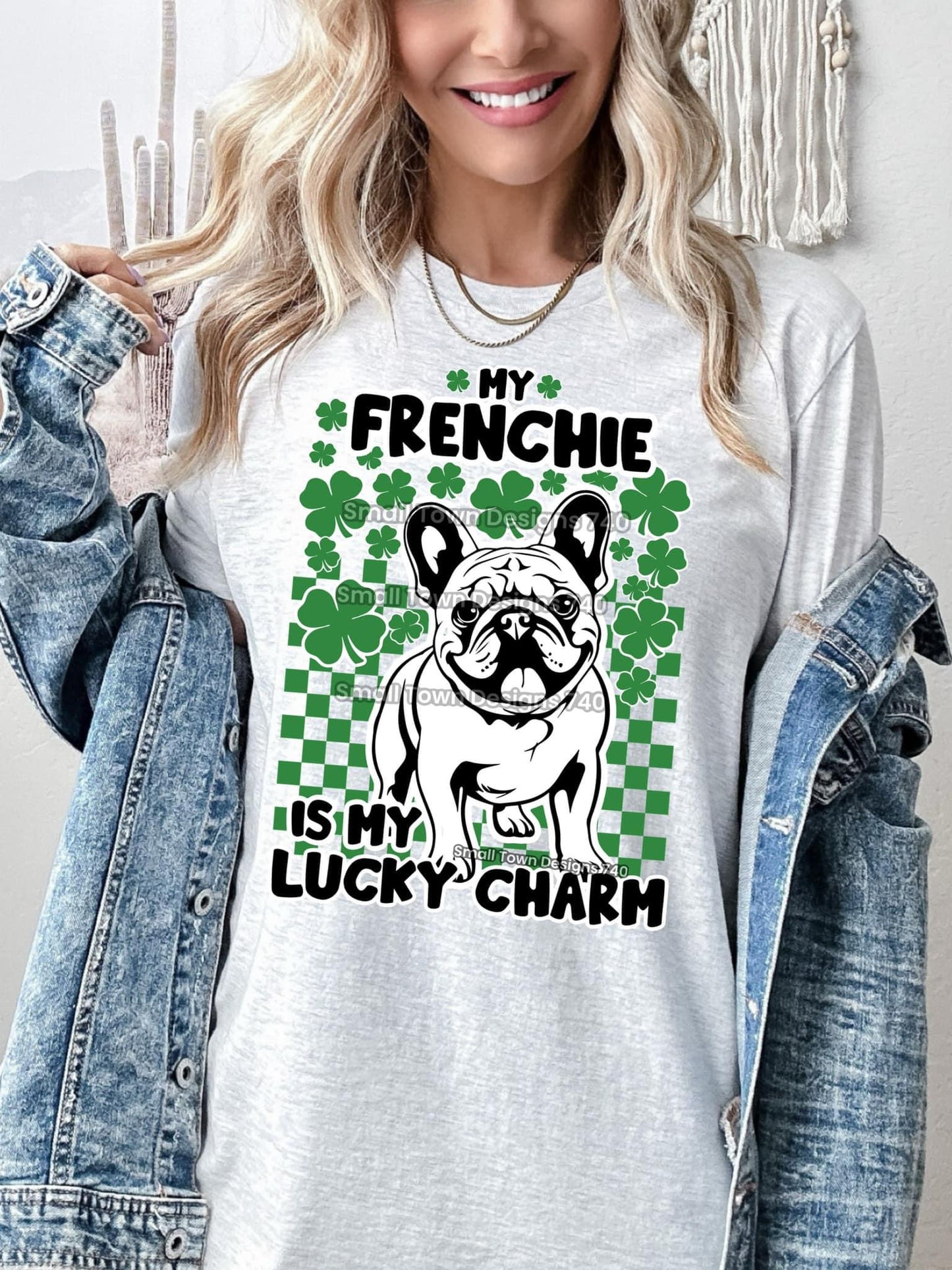 T-shirt My Frenchie Is My Lucky Charm