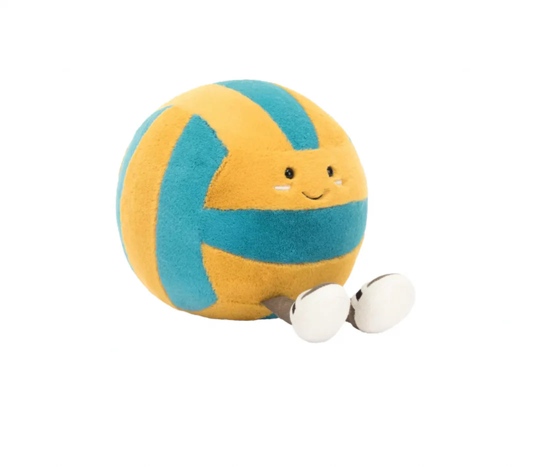 Volleyball Stuffy Mascot Stuffed Ball Animal (Pre-Order