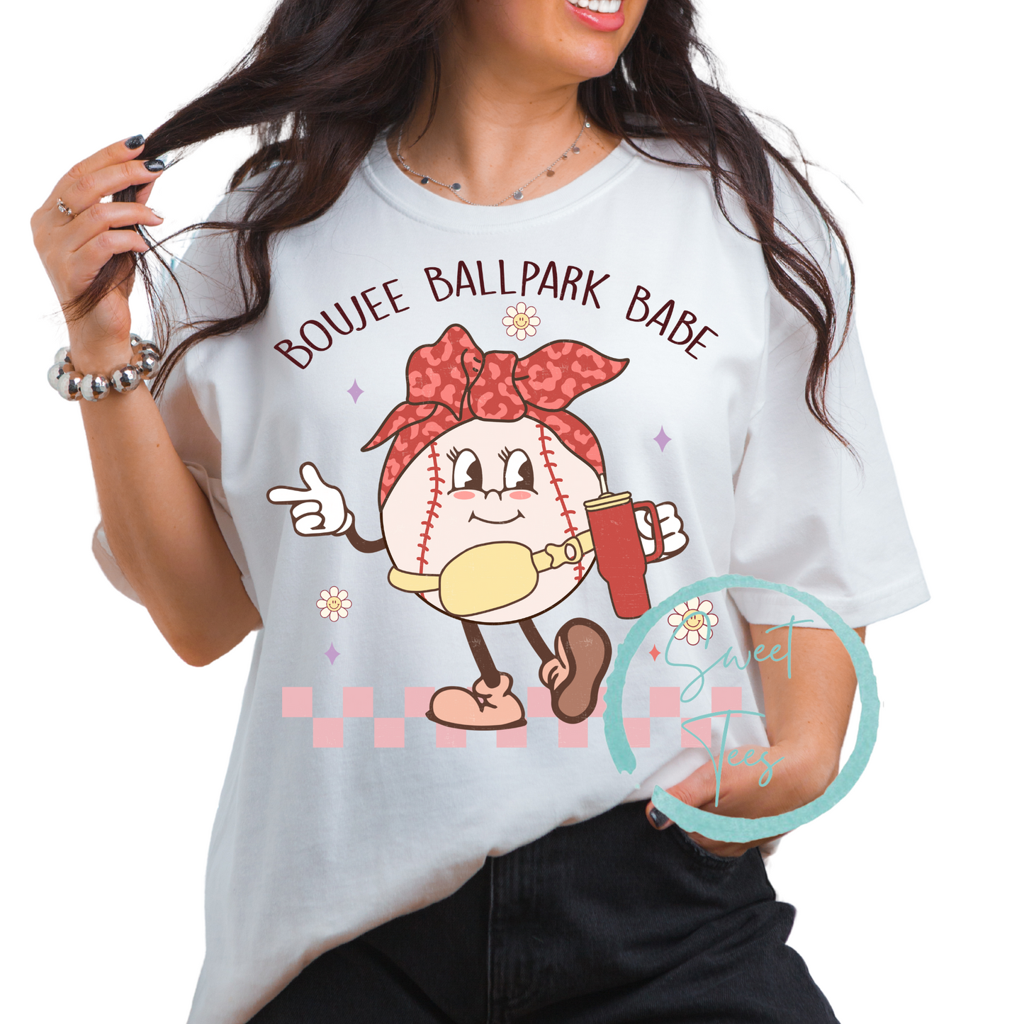 T-shirt Bougie Ballpark Babe