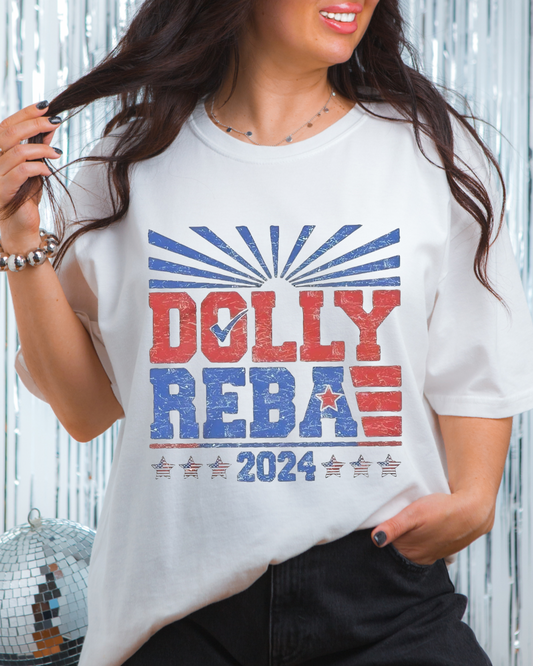T-shirt Dolly And Reba 2024