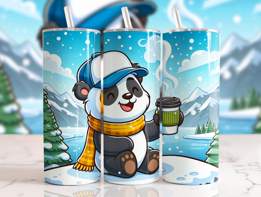 Tumbler 20 Ounce Baby Panda