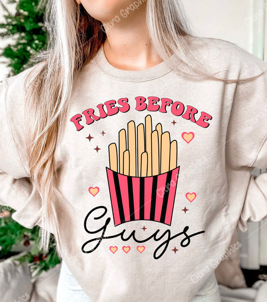 Sublimation Print Fries Before Guys