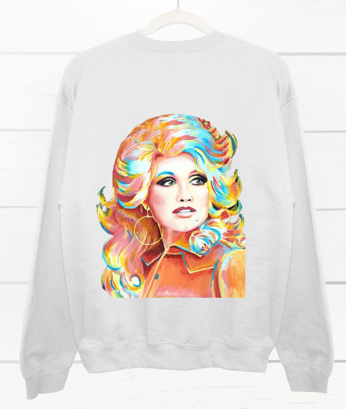 Crewneck Sweatshirt Sweater Watercolor
