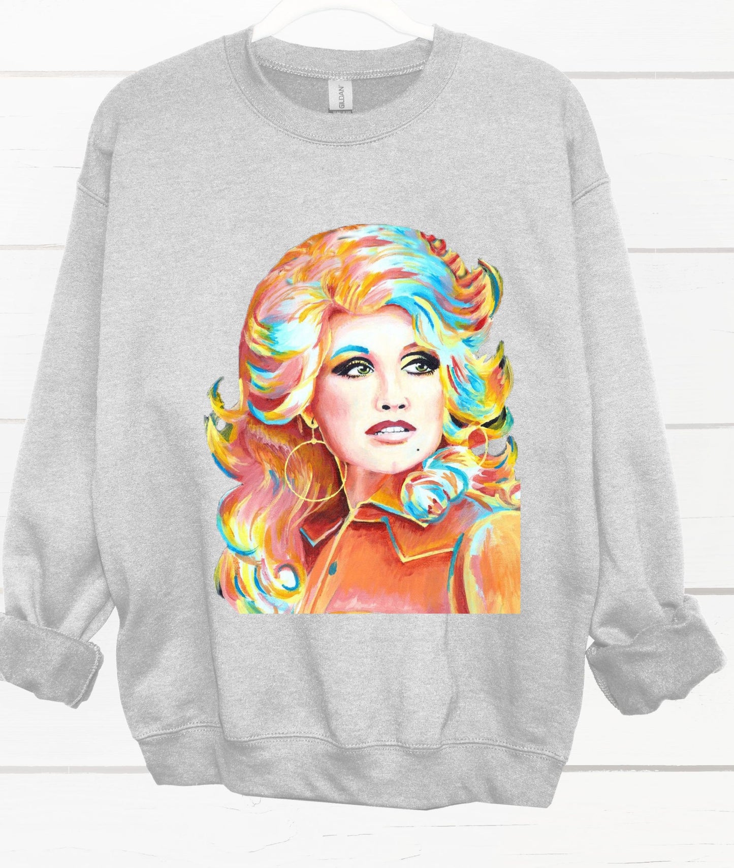 Crewneck Sweatshirt Sweater Watercolor