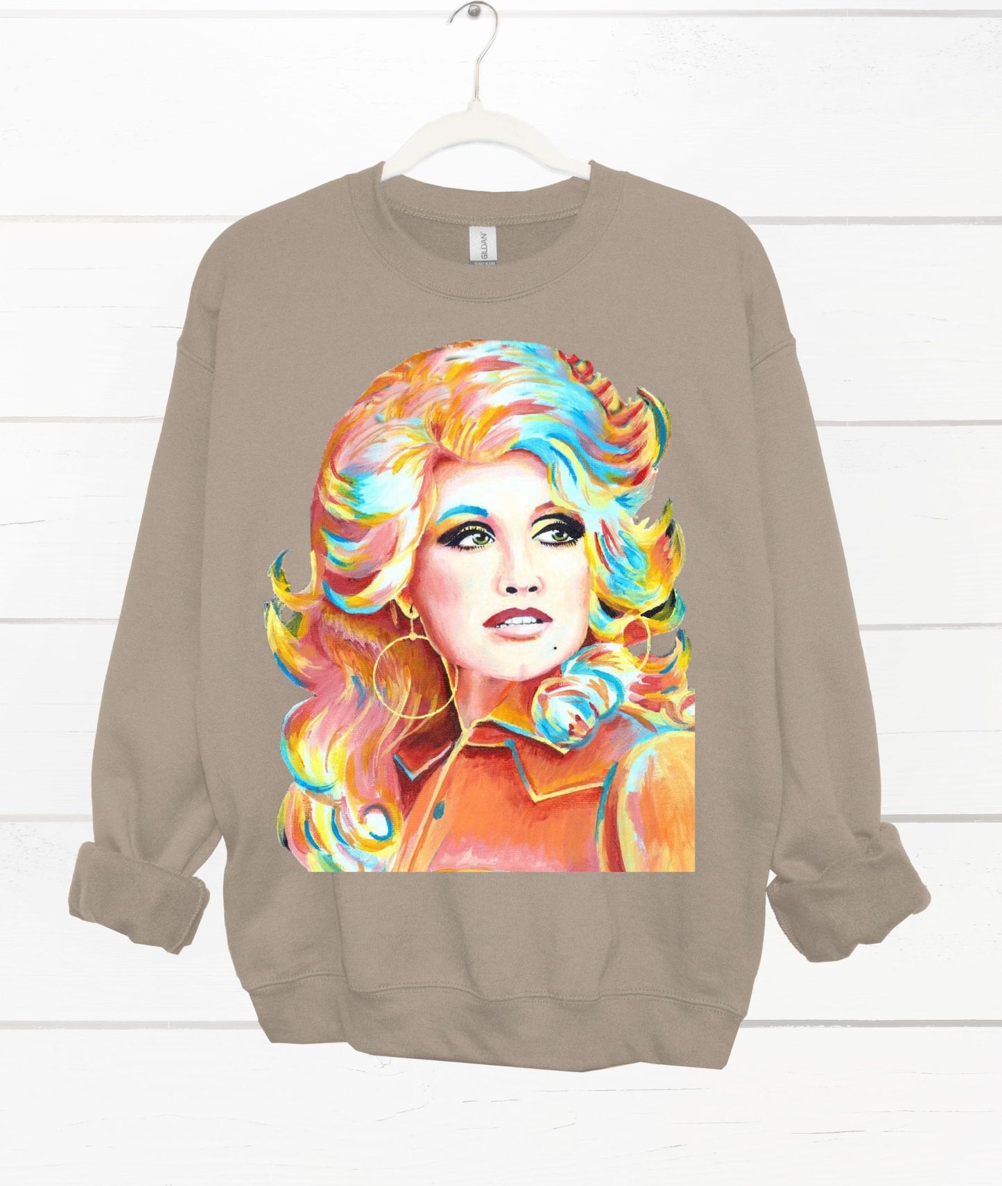 Crewneck Sweatshirt Sweater Watercolor
