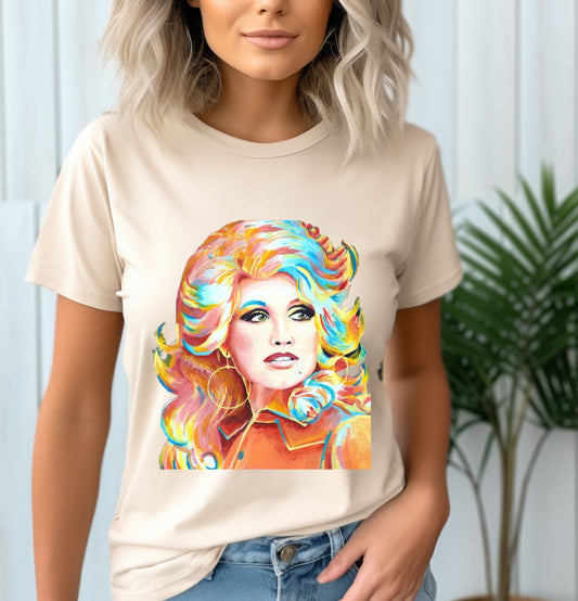 T-shirt Dolly Watercolor