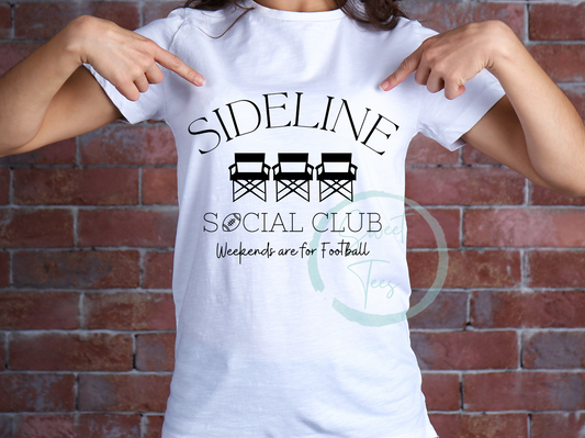 Crewneck Sweater Sweatshirt or T-shirt Sideline Social Club Weekends Are For Football