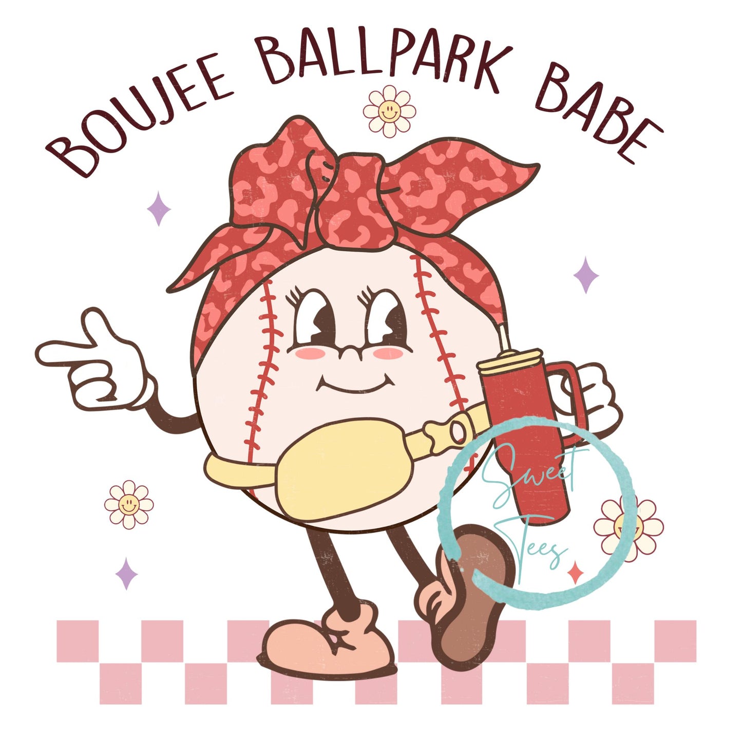 T-shirt Bougie Ballpark Babe