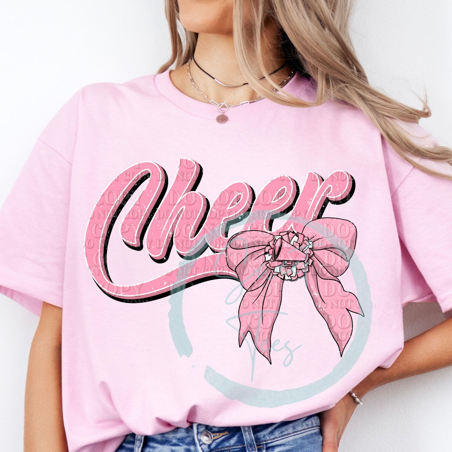 T-shirt Cheer Bow Cheerleading, Cheer Shirt