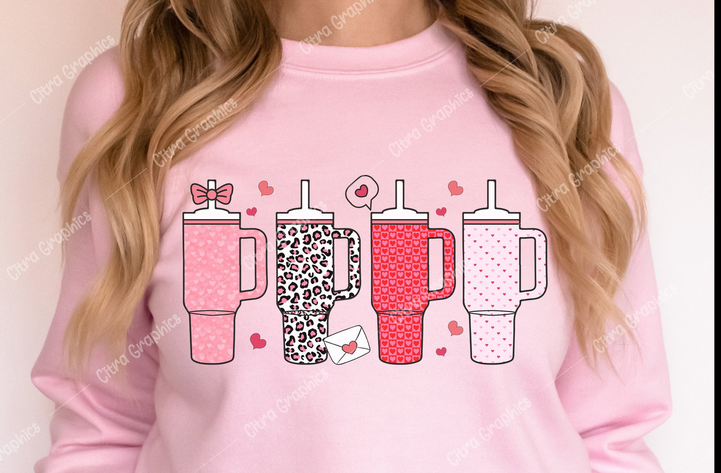 Crewneck Sweater Sweatshirt Mama Drinks Valentine Stanley Tumbler Love Stanley Cup Collector,