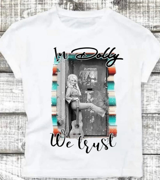 Sublimation Print In Dolly We Trust