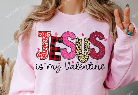 Crewneck Sweatshirt Sweater Christian Jesus You Are My Valentine