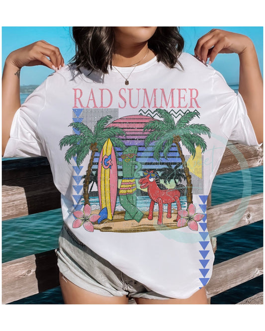 DTF Transfer Rad Summer