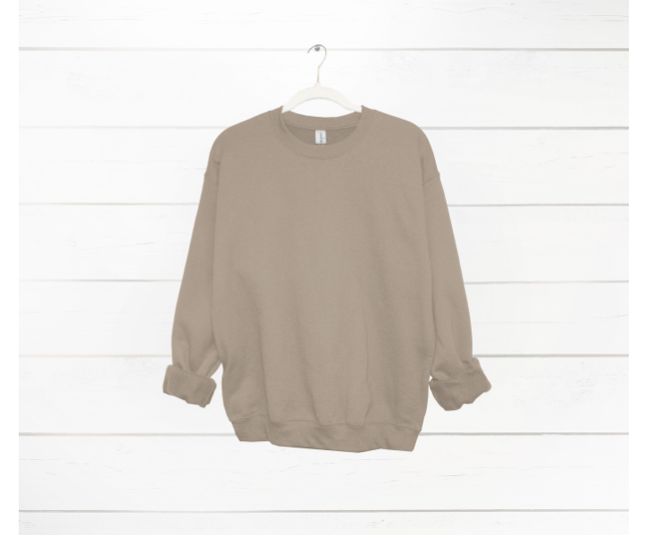 Crewneck Sweatshirt Sweater In My Volleyball Mom Era Black Writing